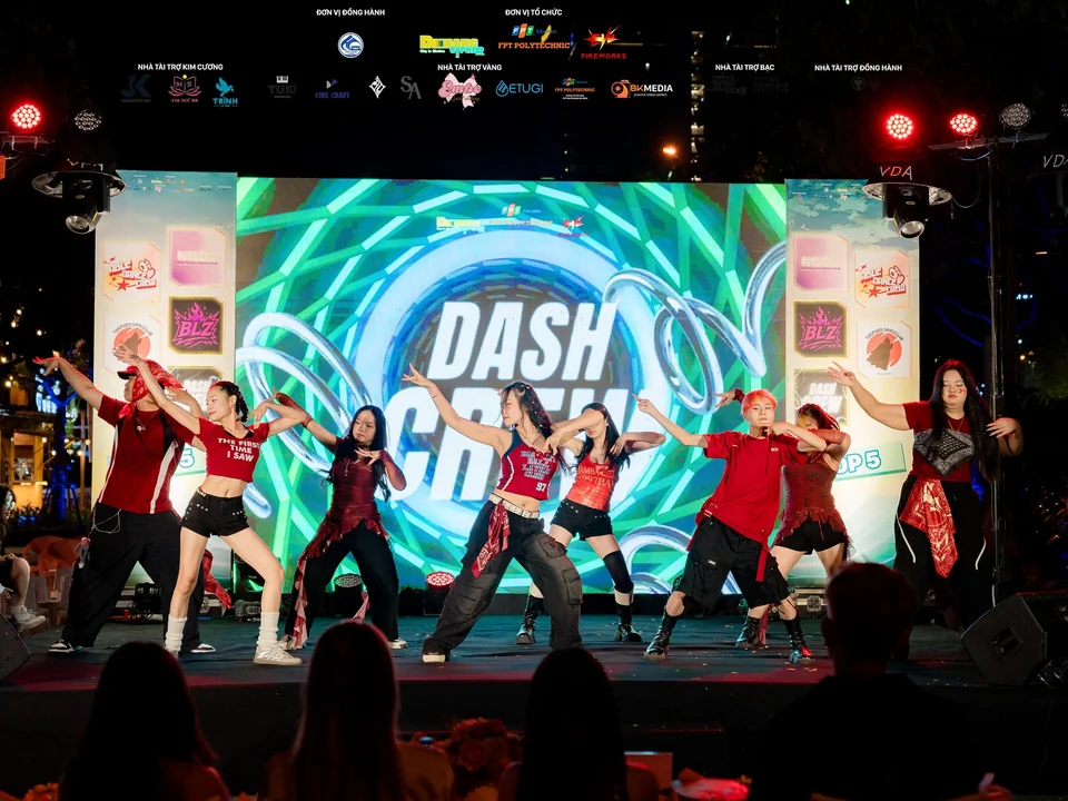 Danang Cypher community art event supported by DION Event