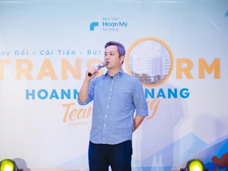 Hoan My Hospital Da Nang speaker on Transform stage