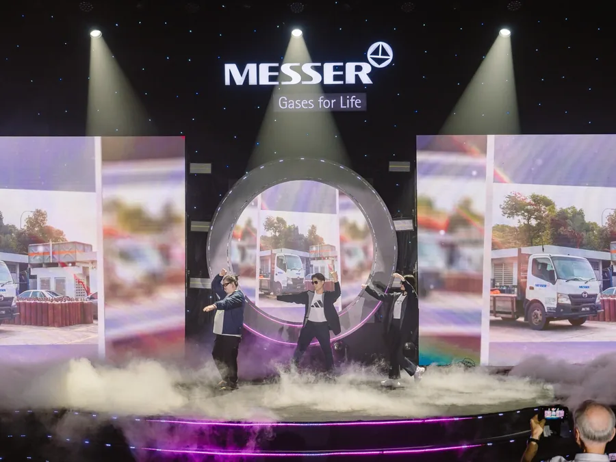 MESSER LED stage and lighting production