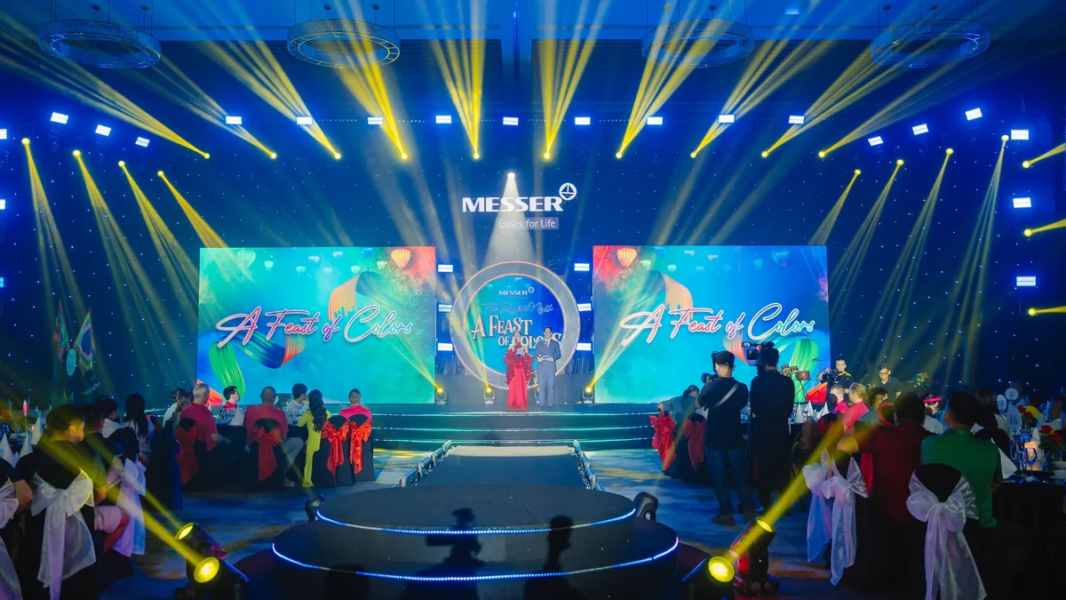 Professional sound lighting LED and stage production in Vietnam